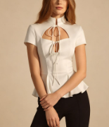 Blouses - IG 2026 Blouse transparente à pois