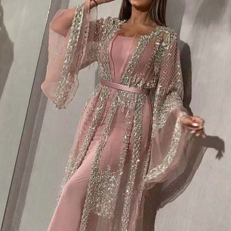 Robe longue évasée à paillette - French Vintage Floral Midi Dress avis et prix