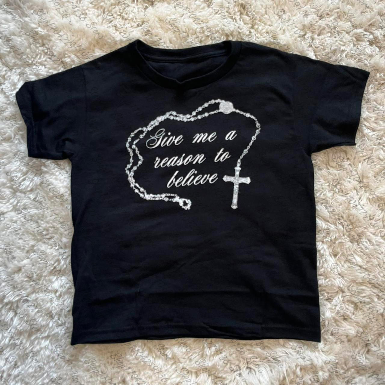 Vêtements pour femmes des anné - Y2K Graphic Baby Tee Crop avis et prix
