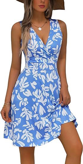 Robe rouge à la mode, col en v - French Vintage Floral Midi Dress avis et prix