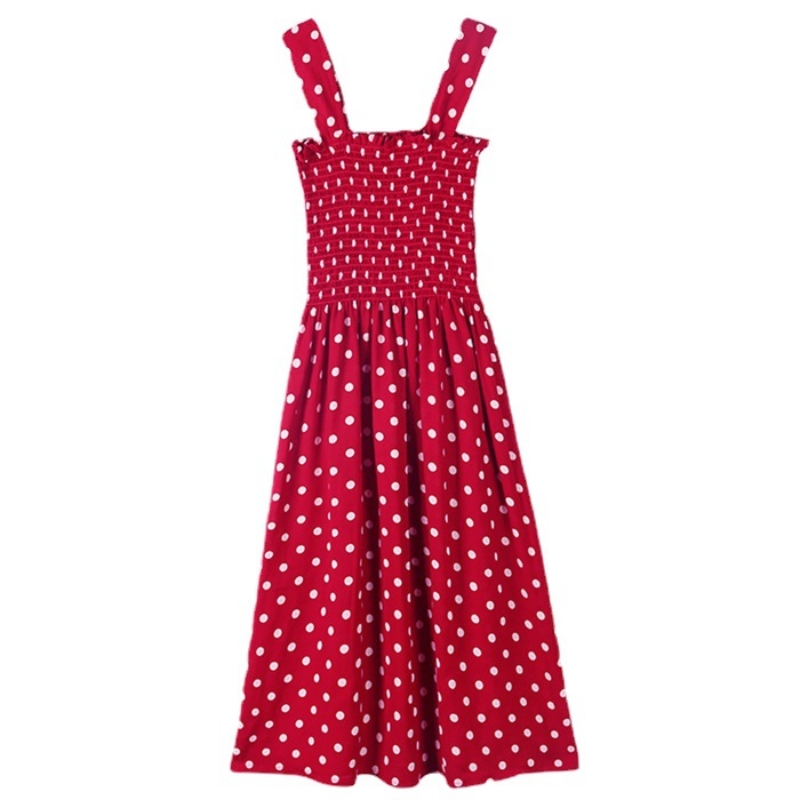 Robe d'été en fibre de point p - French Vintage Floral Midi Dress avis et prix