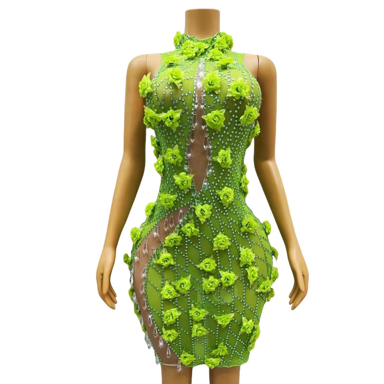 Chic cristaux scintillants str - Sparkly Rhinestone Club Party Dress avis et prix