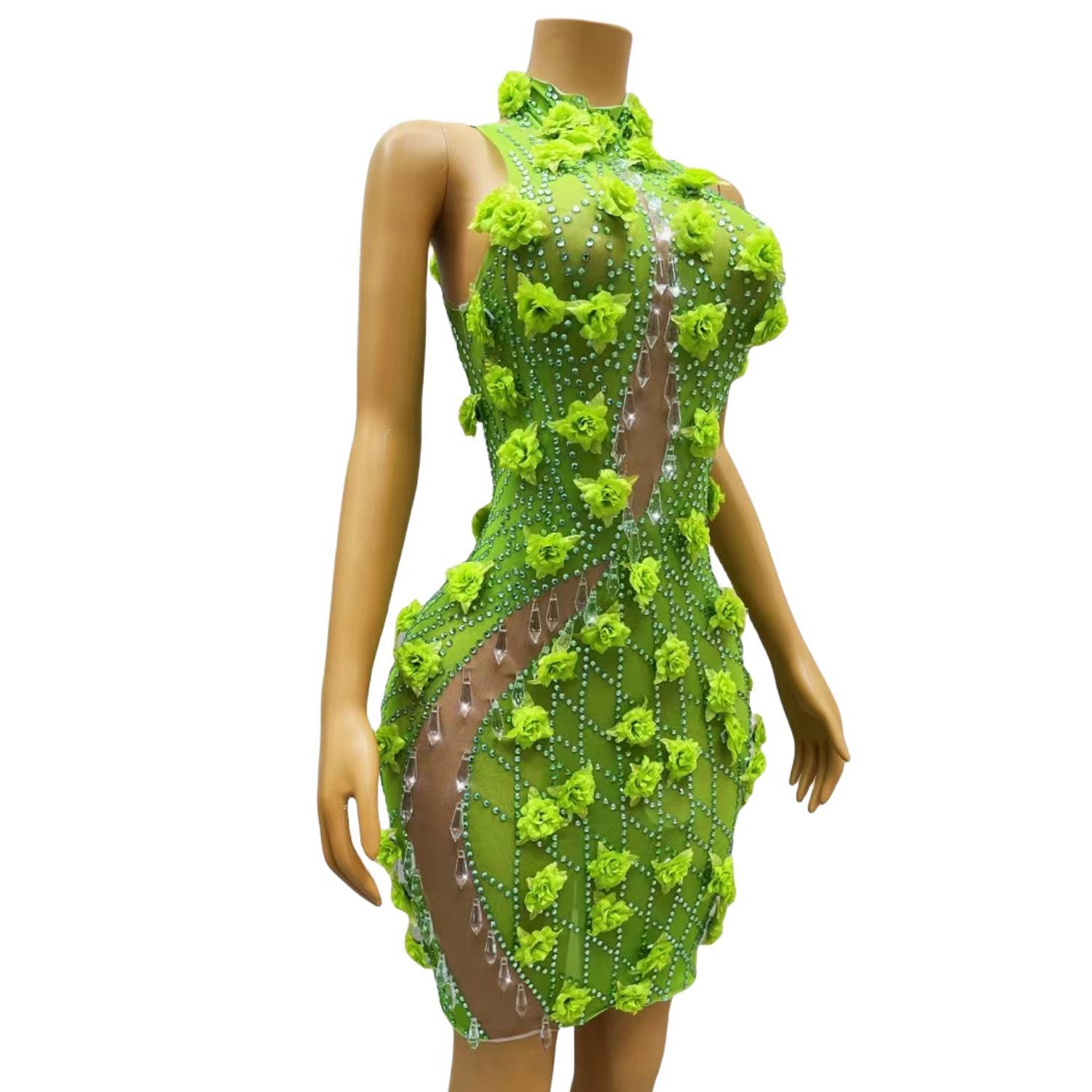 Chic cristaux scintillants str - Sparkly Rhinestone Club Party Dress avis et prix