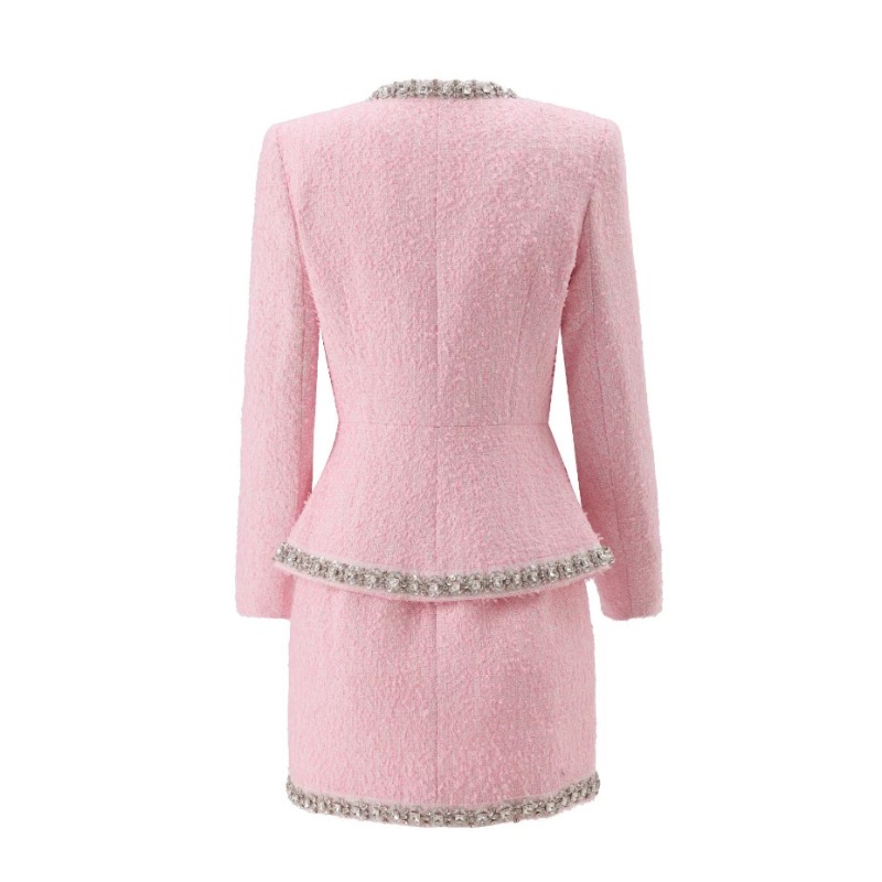 Ensemble deux pièces en tweed  - Tweed Two Piece Blazer Dress avis et prix