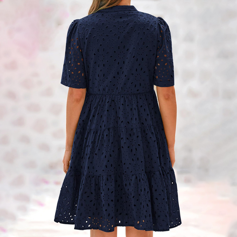 Robe d'été bohème pour femmes, - French Vintage Floral Midi Dress avis et prix