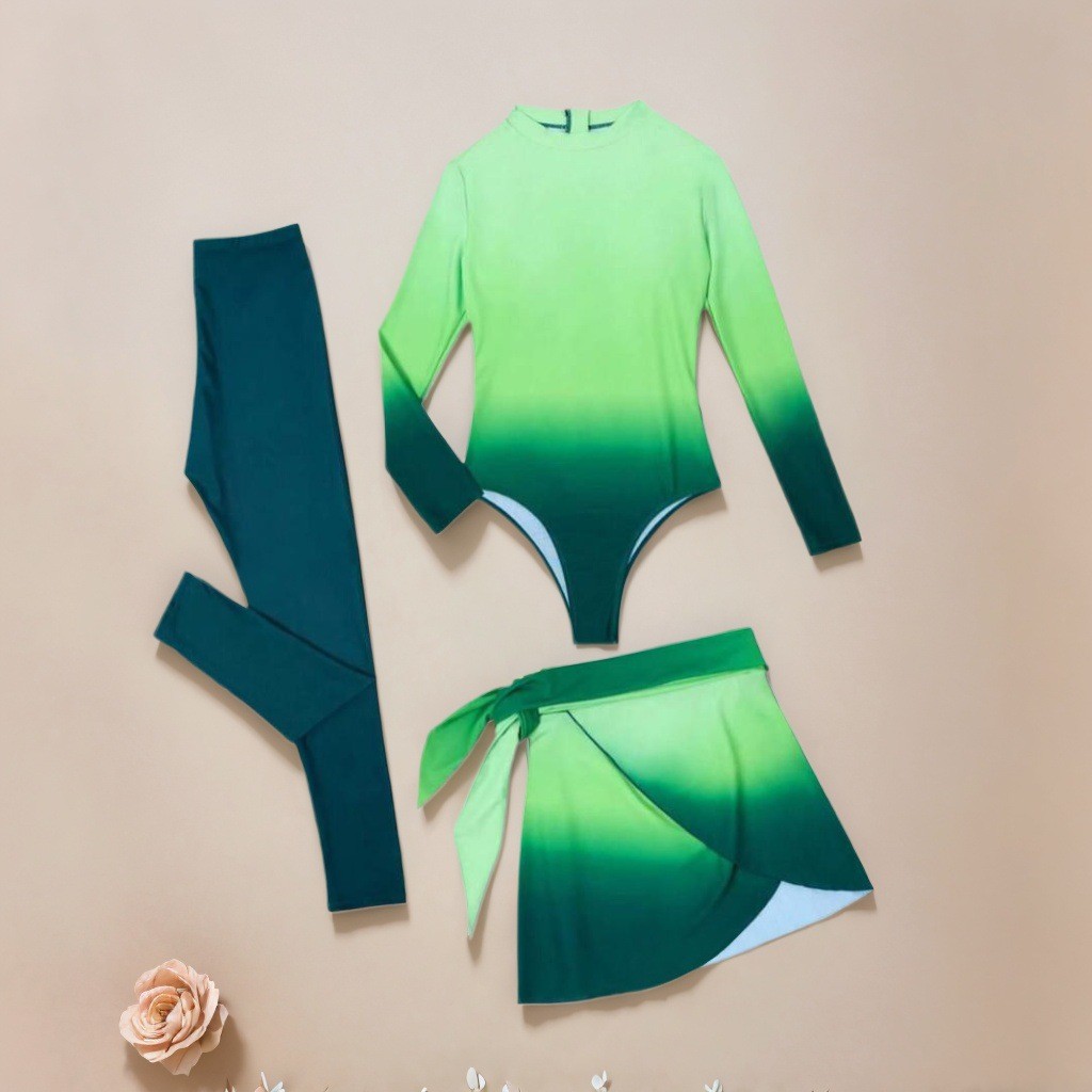 Maillot de bain bleu à manches - Skirts avis et prix