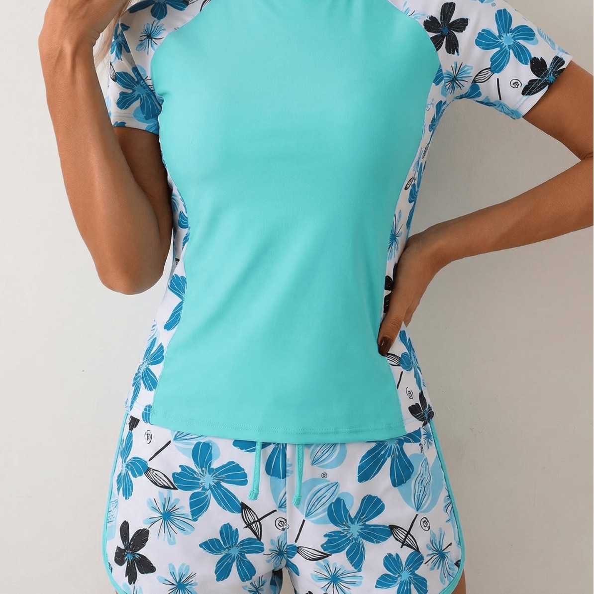 Tankini femme avec short, haut - Tops avis et prix