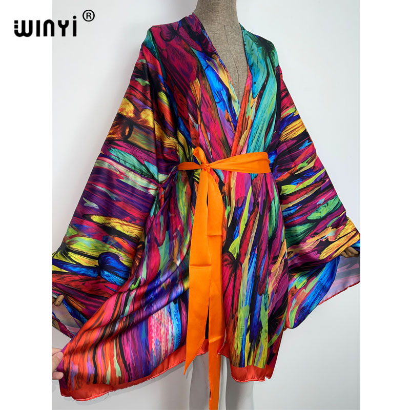 WINYI-Longue tunique de plage  - Boho Summer Beach Maxi Dress avis et prix