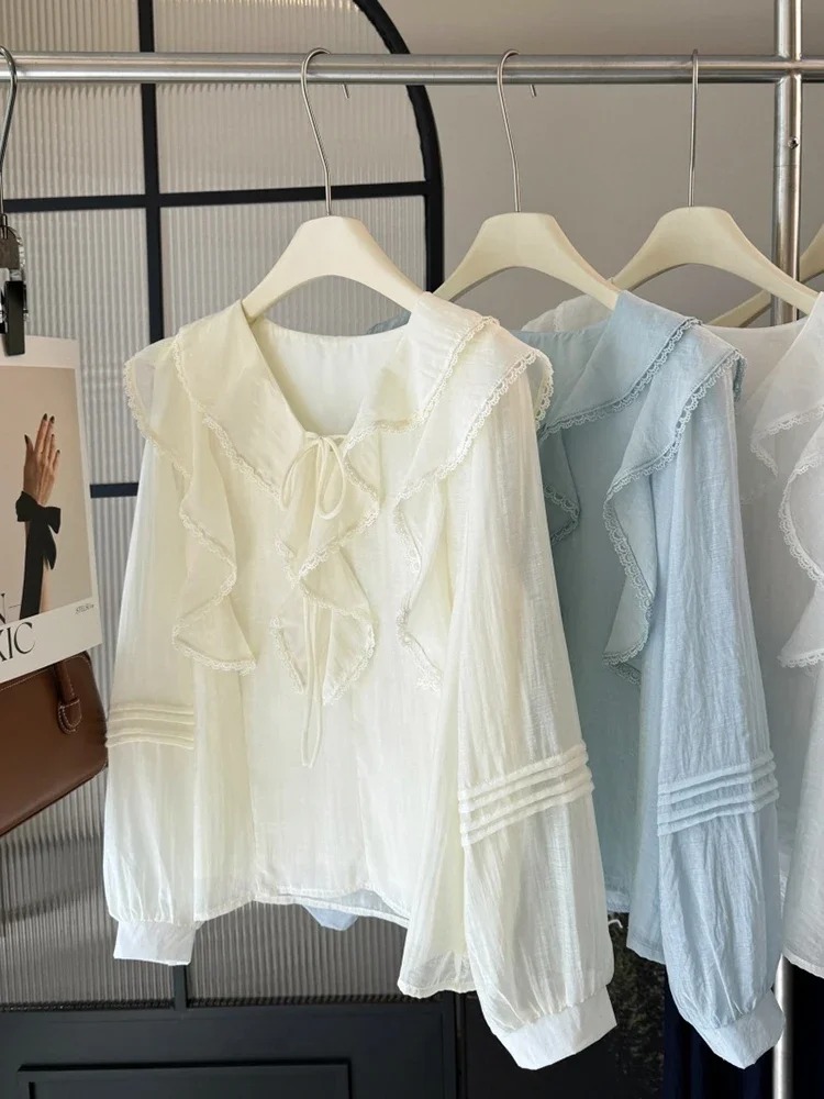 Chemisier chic à col en V à ma - Blouses avis et prix