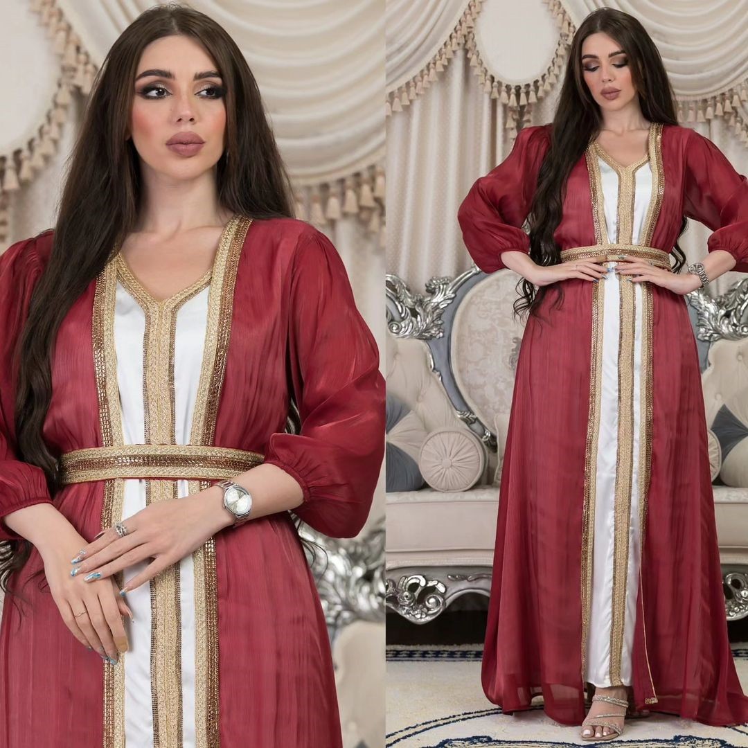 Robe de soirée longue en satin - Dresses avis et prix